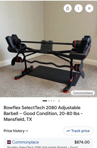 Genuine bowflex selecttech 552 - bowflex,