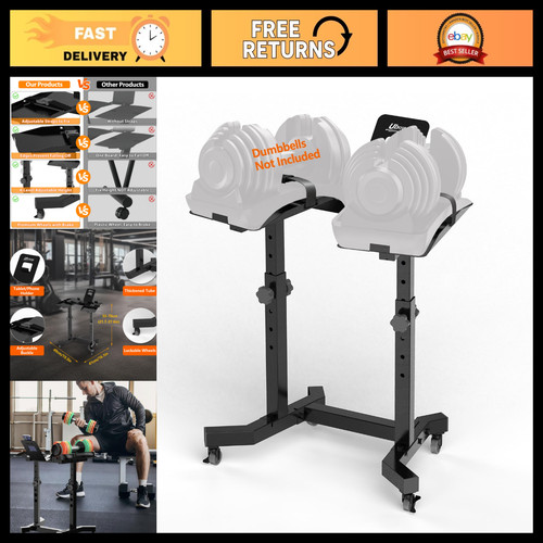 Adjustable dumbbell rack stand - dumbbell,